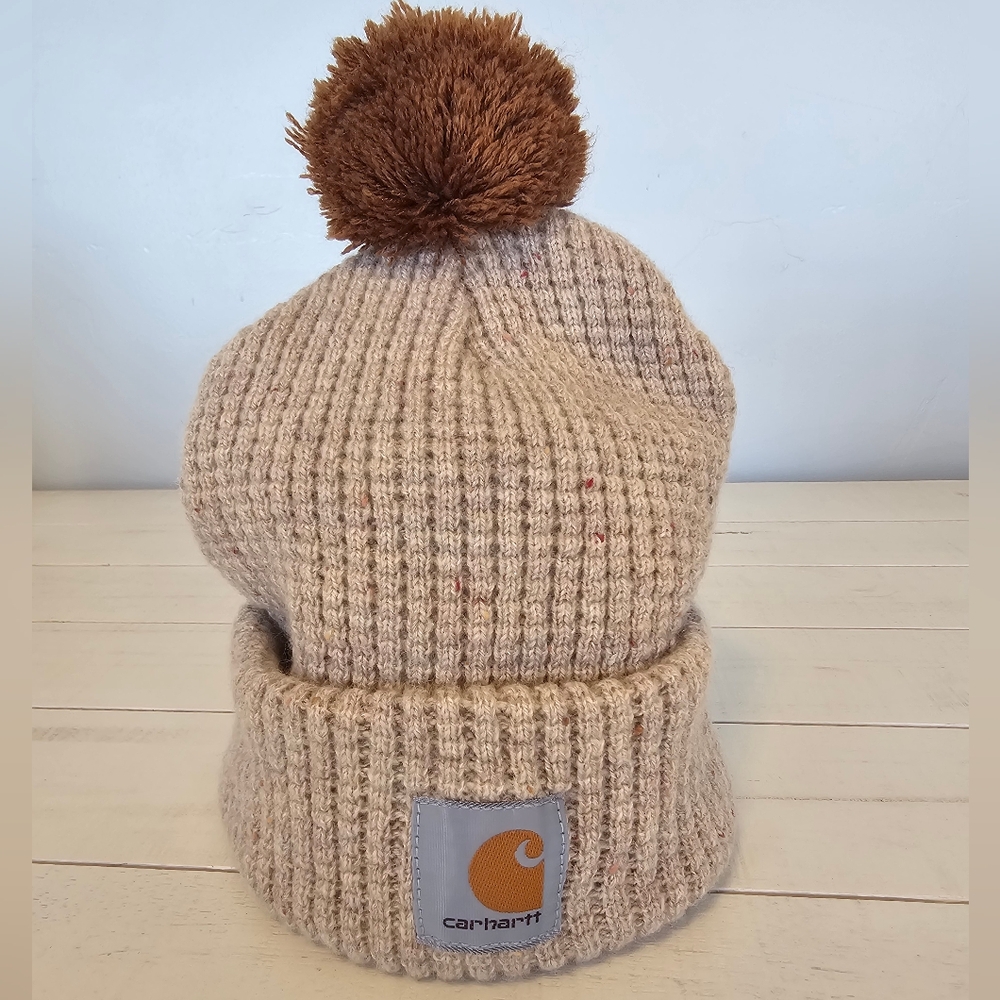 Carhartt Pom Beanie - Picture 2 of 2